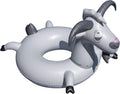 Swimline Inflatable Goat Swim Ring - Playful Lounger for Pool Days