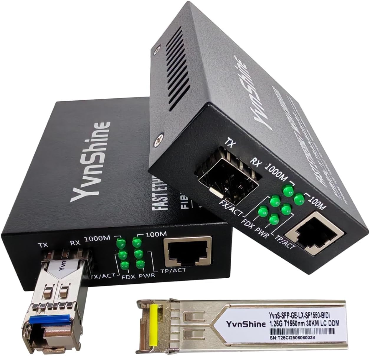 1 Pair Fiber Ethernet Media Converter for Reliable Networking