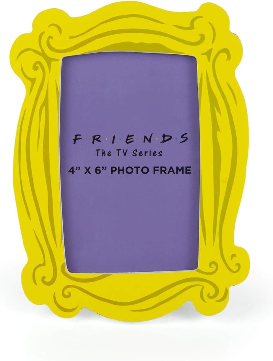 Silver Buffalo Friendship Frame, 4x6 Yellow
