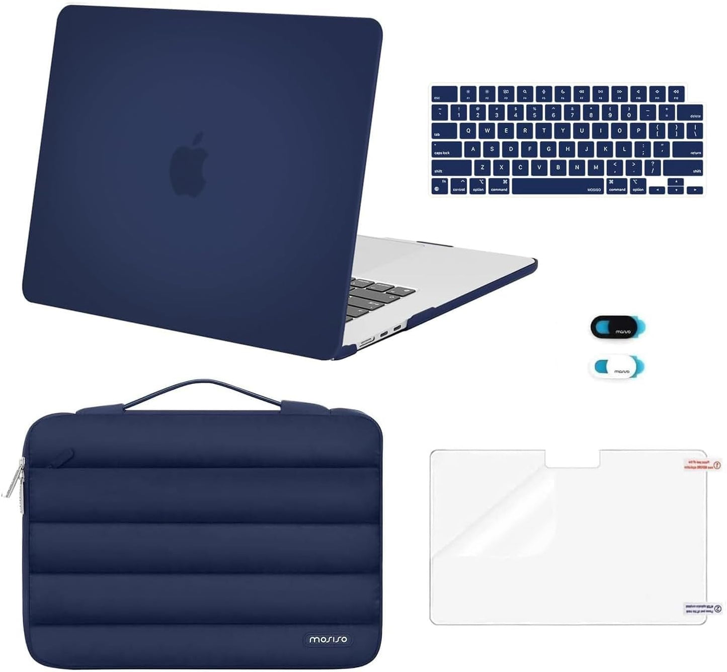 MOSISO MacBook Air 15 inch Case with Sleeve and Accessories