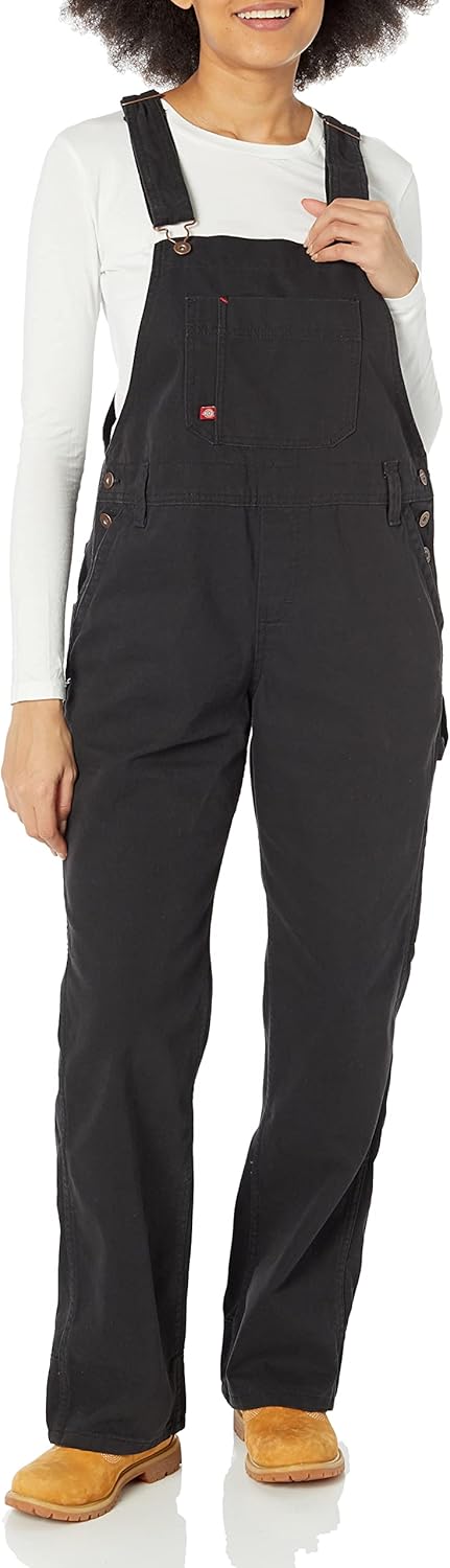 Dickies Women's Relaxed Fit Bib Overall for Ultimate Comfort