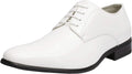 Bruno Marc Men's Faux Patent Leather Tuxedo Dress Shoes - Classic grip