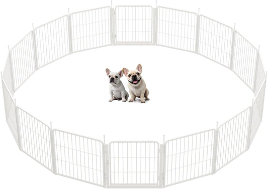 SunsGrove Dog Play Pen Indoors for Small and Puppy Dogs