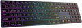 Bluetooth Slim Quiet Large Print Backlit Keyboard for Mac - Quiet