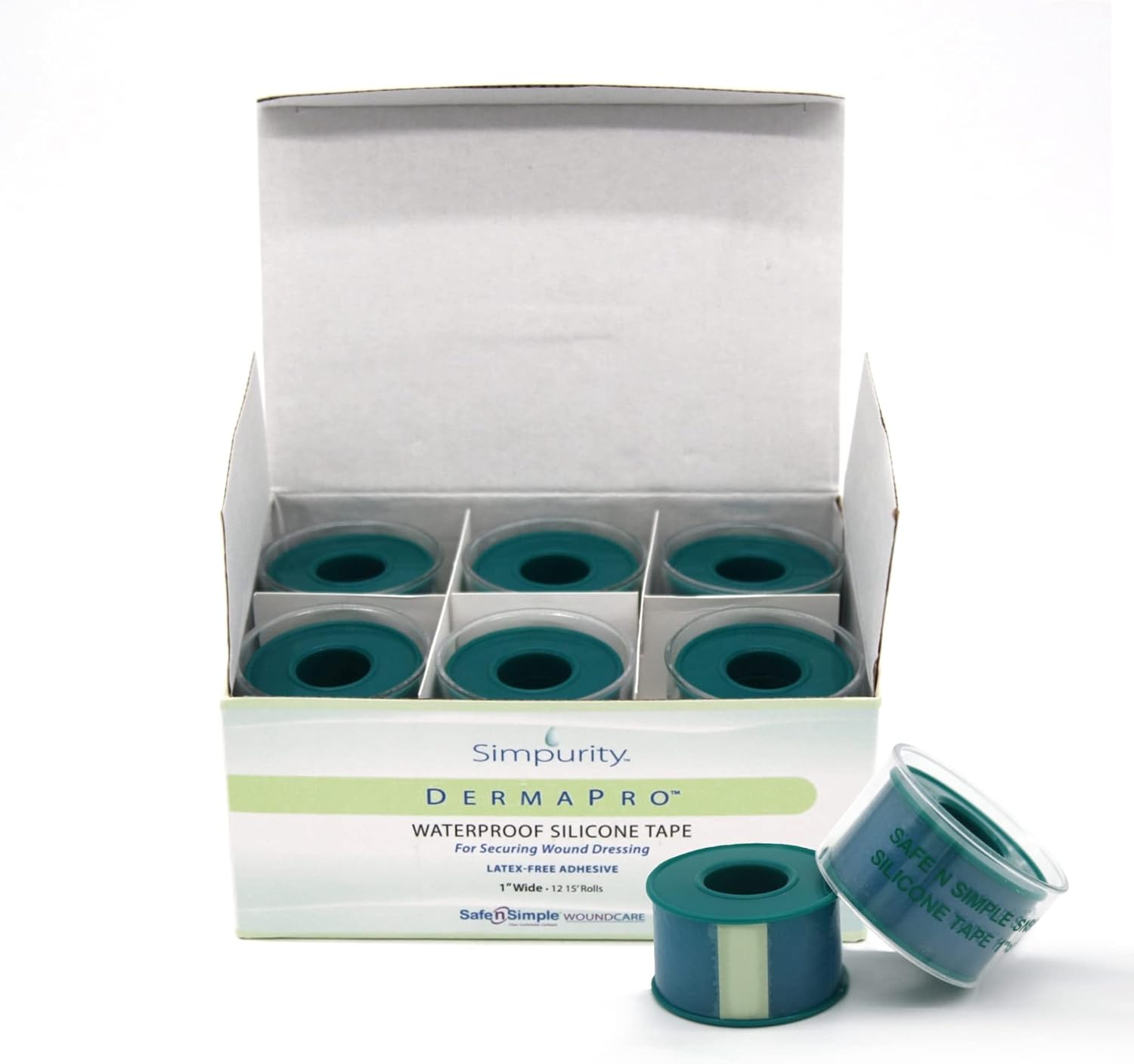 Simpurity DermaPro Silicone Tape Waterproof for Wound Care