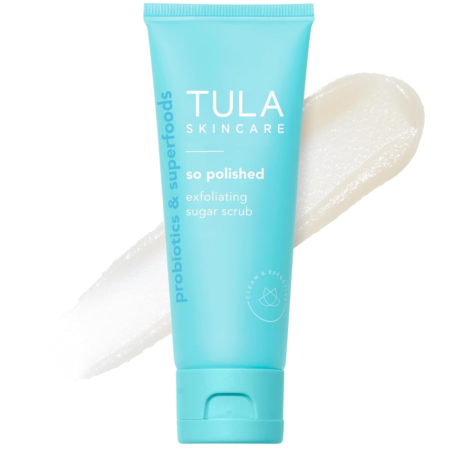 TULA Skin Care So Polished Exfoliating Sugar Scrub for Radiance