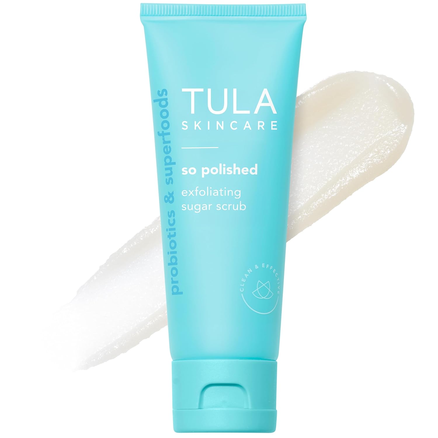 TULA Skin Care So Polished Exfoliating Sugar Scrub for Radiance