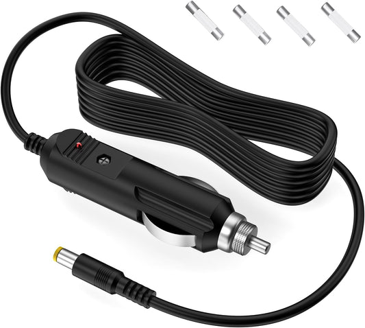 10ft VHBW Car Charger for BLUETTI Power Station