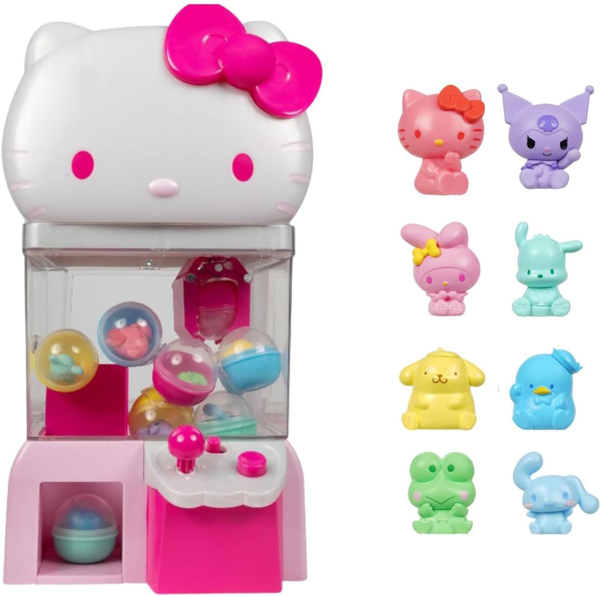 Hello Kitty and Friends 12 Claw Machine with 8 Collectible Figures