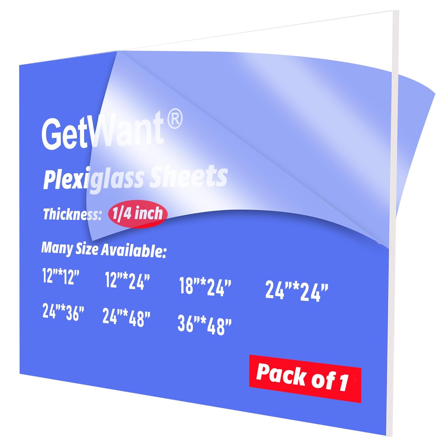 Versatile 24x36 Clear Acrylic Sheets for Crafts and Signs