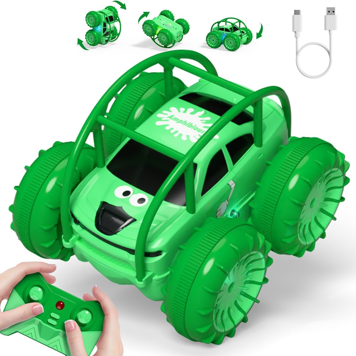 Amphibious Remote Control Car for All Terrain Fun and Stunts