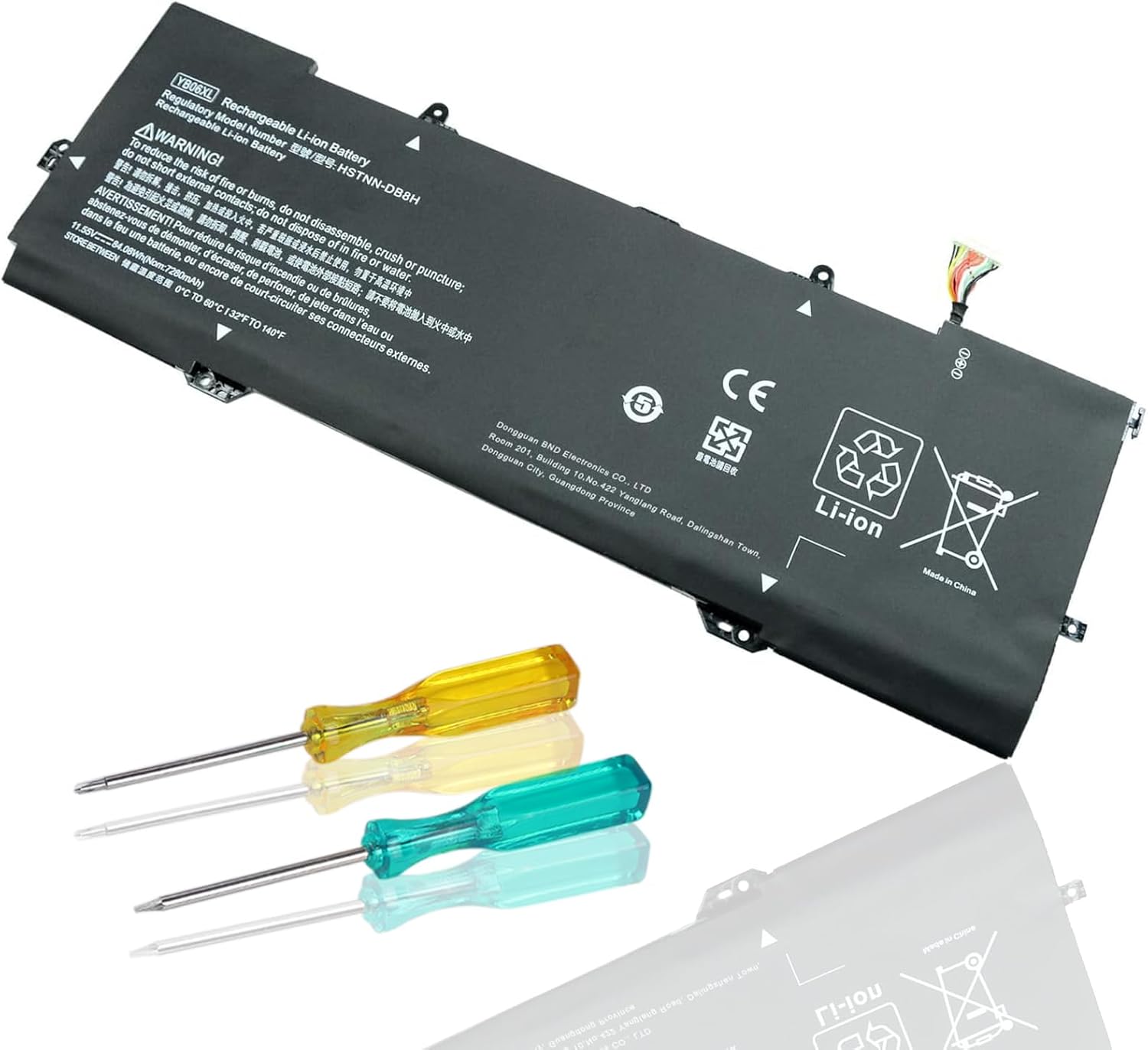 YB06XL Laptop Battery for HP Spectre x360 Series - Reliable Power