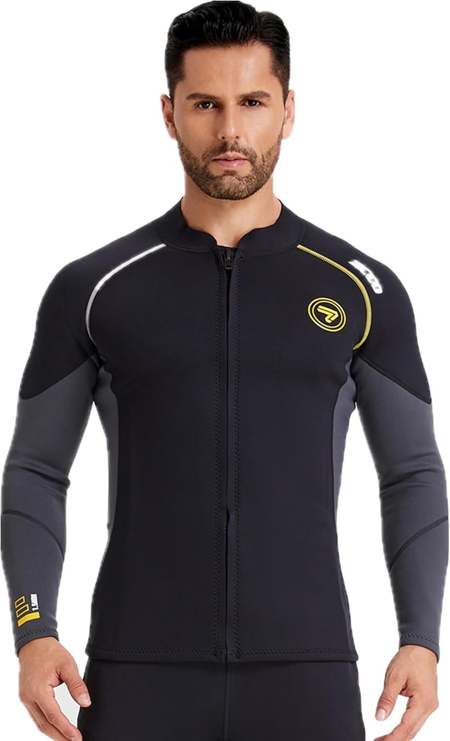 1.5mm/3mm Neoprene Wetsuit Top for Men and Women Diving