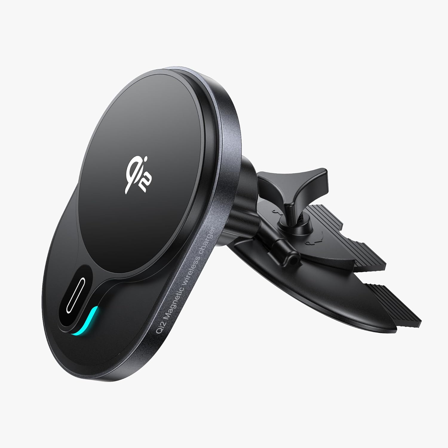Qi2 15W Wireless MagSafe CD Car Mount Charger for iPhone