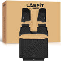 LASFIT Floor Mats & Trunk Mat for Jeep Wrangler Unlimited 4XE