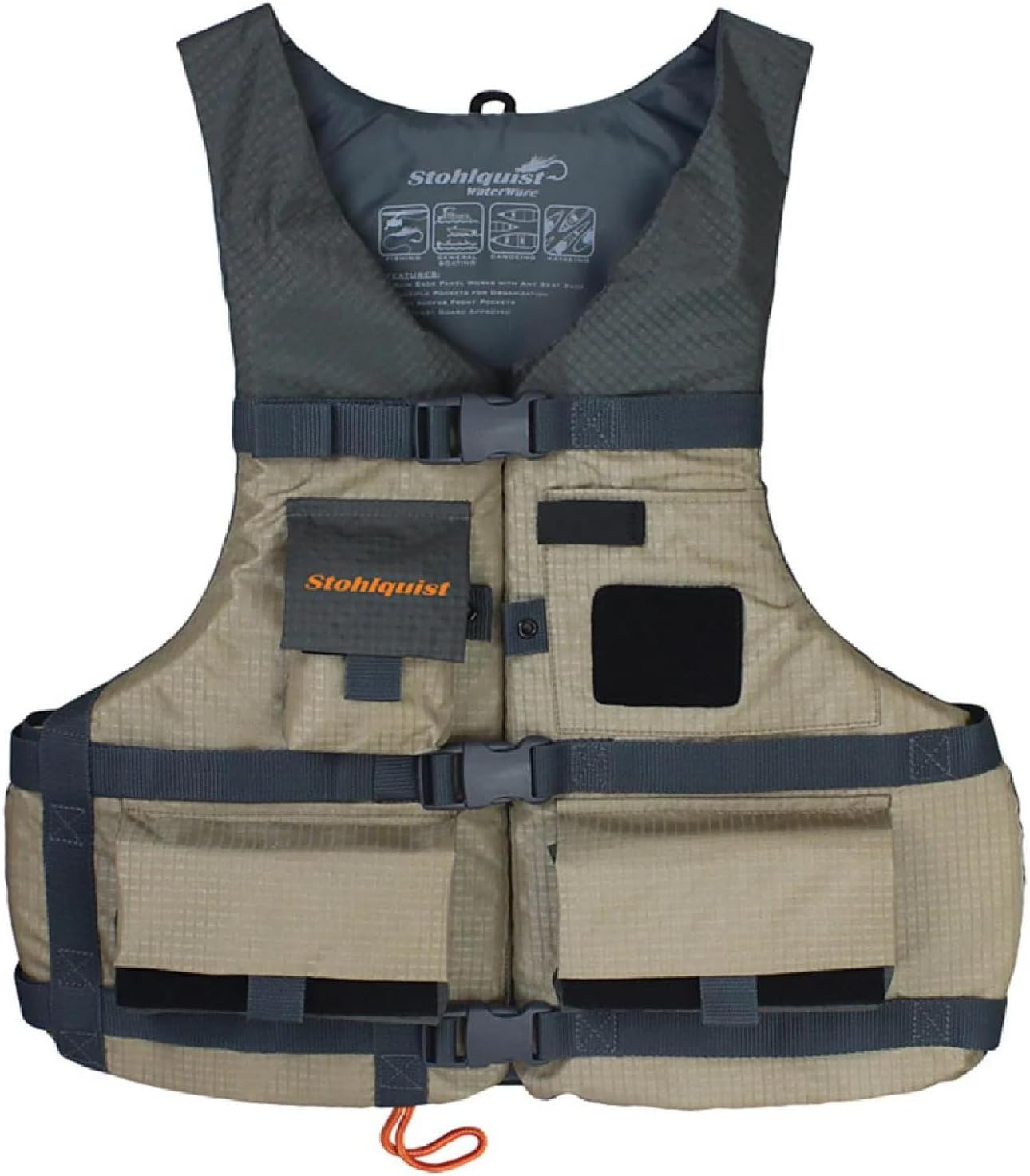 Stohlquist Fisherman Lifejacket for Kids - Safe & Comfortable