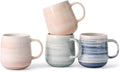 Morning Bliss Set: 12 oz Ceramic Mugs - ALOFMO