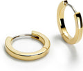 Trendy Huggie Hoop Earrings for Women - 14K Gold Plated