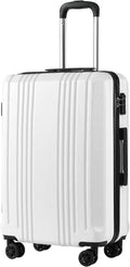 Coolife Luggage Suitcase PC+ABS Carry on Hardshell 20in - Lightweight