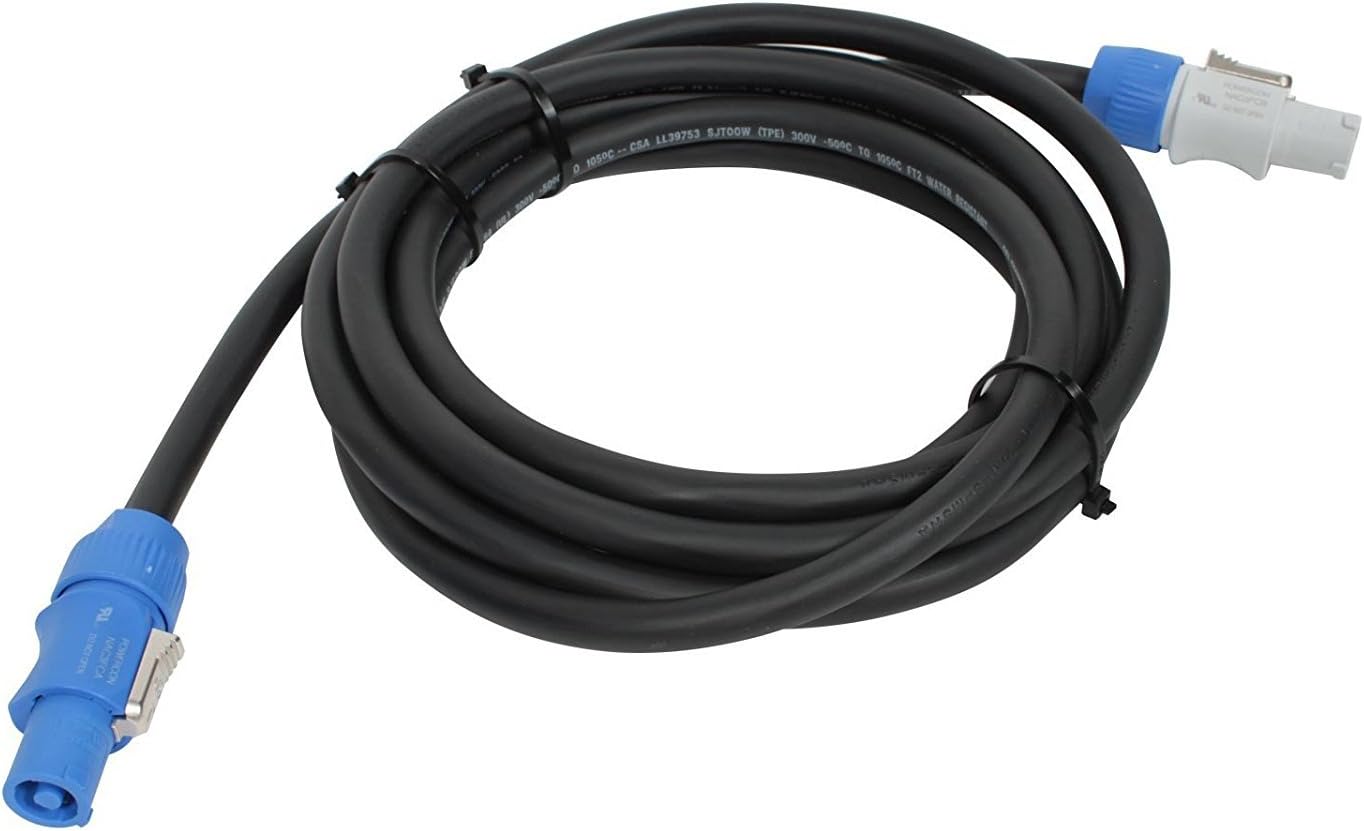 USA-Made Elite Core PowerCon Extension Cable | 10' Ft