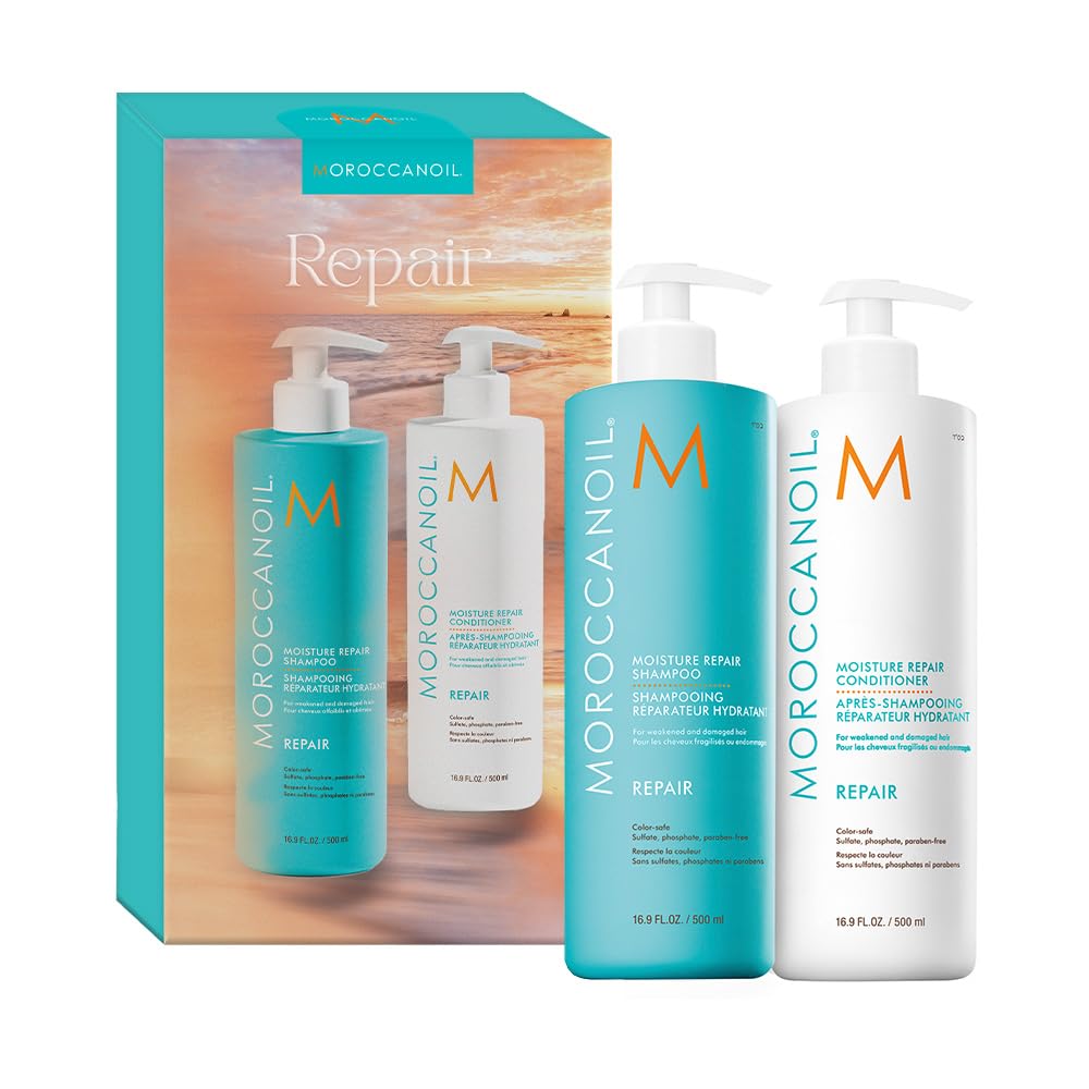 Moroccanoil Half-Liter Sets: Nourish & Hydrate