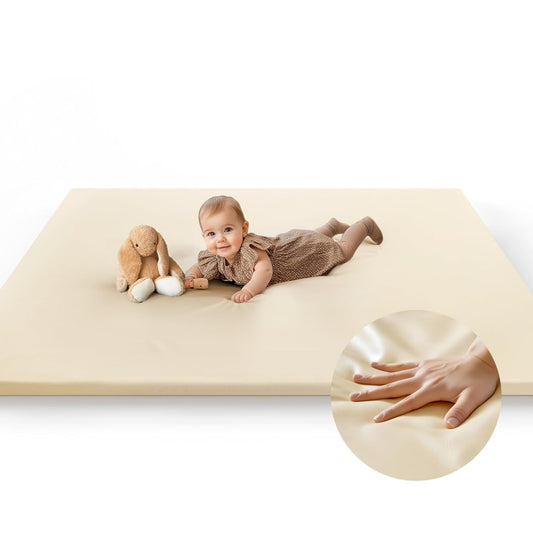 Mallify Baby Mat for Floor - Thick Soft Non-Toxic Play Mat