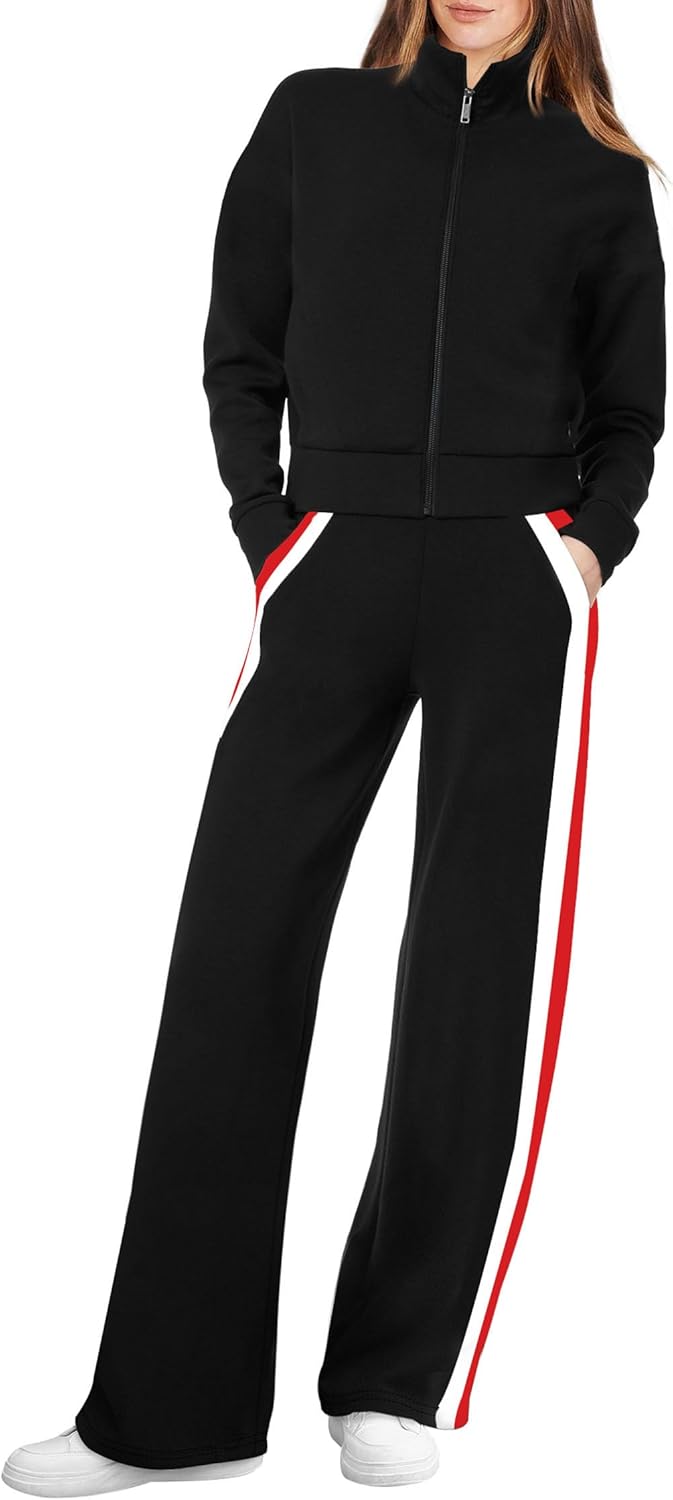XIEERDUO Lounge Sets for Women - Stylish 2 Piece Tracksuit