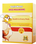 10LB Dried Mealworms for Chickens - High Protein Treat