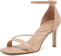 Pasuot Strappy Heels for Women - Sparkly Stiletto Sandals