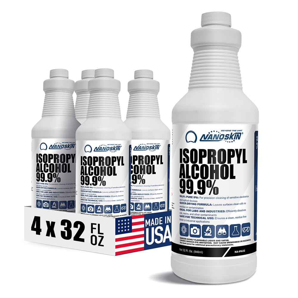 Nanoskin 99.9% Isopropyl Alcohol High-Purity IPA for Electronics