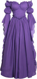 Medieval Renaissance Costume Dress for Women - Vibsion Style