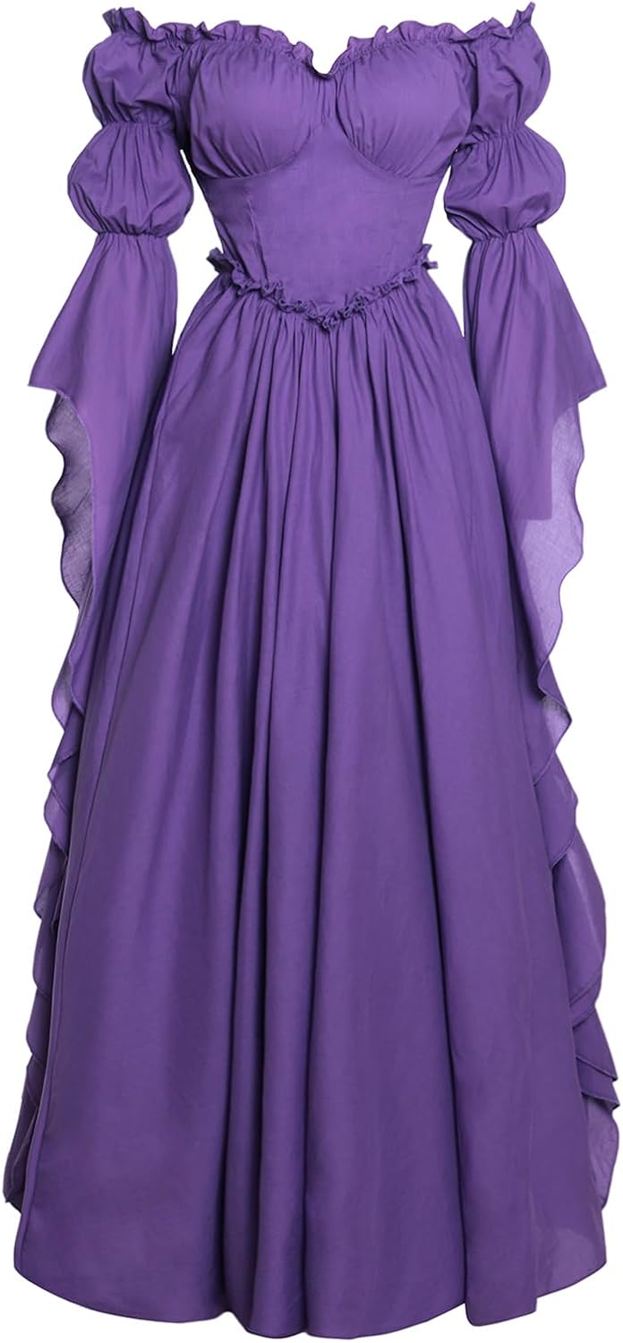 Medieval Renaissance Costume Dress for Women - Vibsion Style