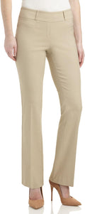 Rekucci Womens Ease into Comfort Fit Barely Bootcut Pants