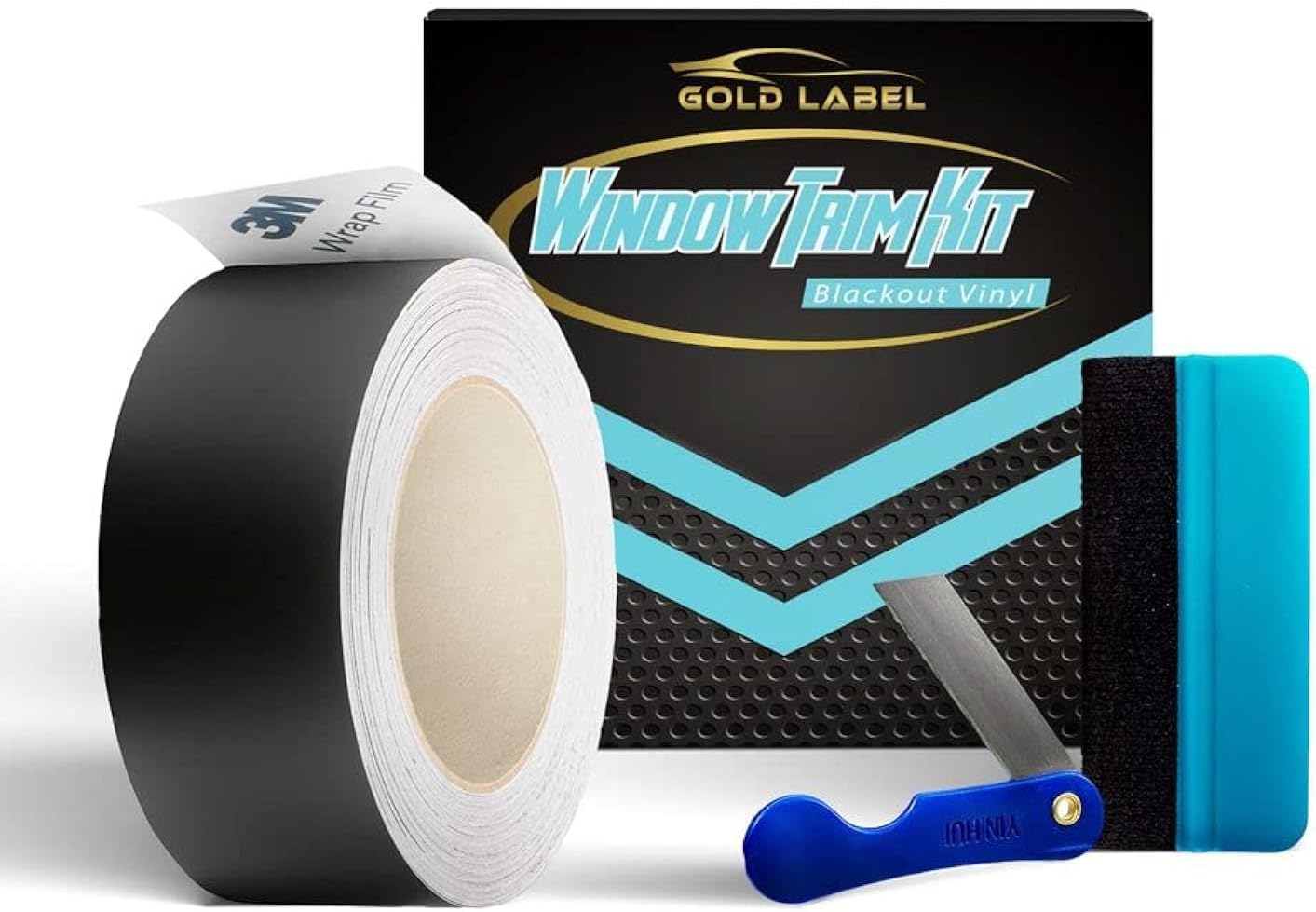 3M Black Out Trim Vinyl Wrap Kit for Easy Vehicle Customization
