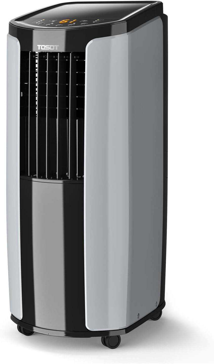 TOSOT 8,000 BTU Portable AC - Quiet Cooling Power