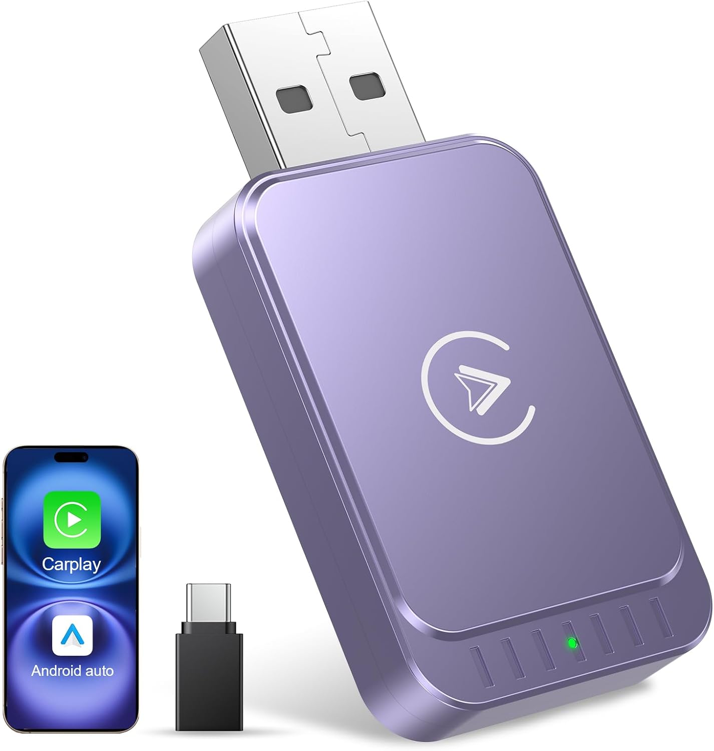 AuroraLink Wireless Carplay Adapter for Fast and Stable Connection