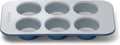 Nonstick Ceramic 6 Cup Muffin Pan - Compact Non-Toxic Bakeware