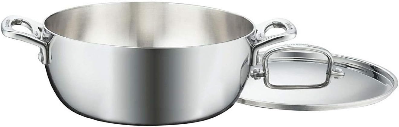 Cuisinart French Classic Tri-Ply Stainless 4.5-Quart Dutch Oven