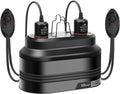 Reptile Dual Light Fixture with Dimming Switch and Timer - Dual Dome