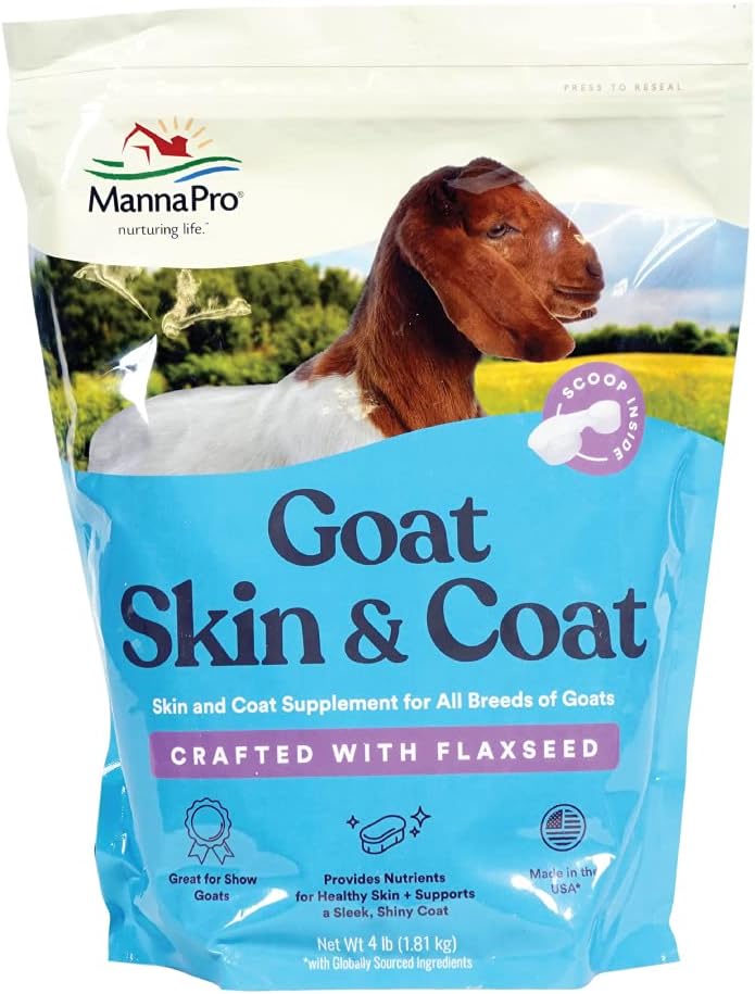 Manna Pro Goat Coat & Skin Supplement for Healthy Skin & Coat