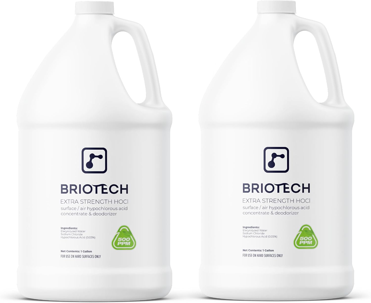BRIOTECH Extra Strength HOCl Cleaner for Safe Deodorizing Needs