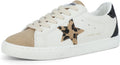 Trendy Vintage Havana Women's Fashion Sneakers for Casual Style