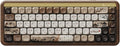 Akko MU01 Walnut Wooden Mechanical Keyboard - 65% Wireless