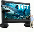 LENSUN 14FT Inflatable Projector Screen for Outdoor Movies