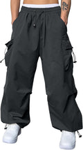 Baggy Cargo Pants Parachute Joggers for Men - Trendy Loose Fit Jewelry