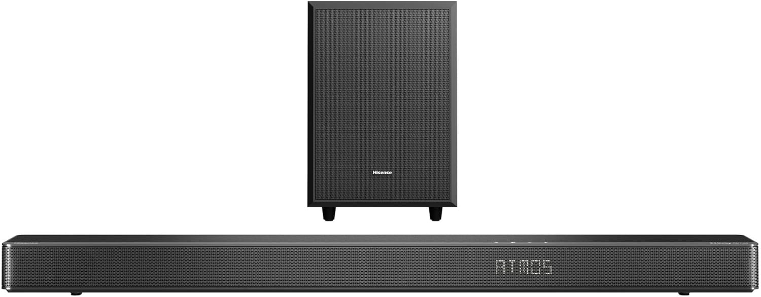 Hisense AX3120G 3.1.2Ch Sound Bar with Wireless Subwoofer
