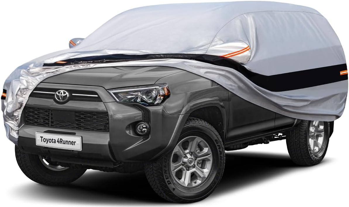 10 Layers Waterproof SUV Car Cover for Toyota 4Runner 2002-2025