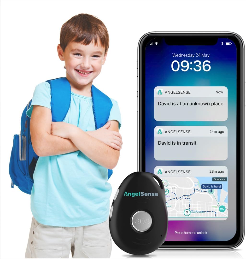 AngelSense Personal GPS Tracker for Kids and Special Needs