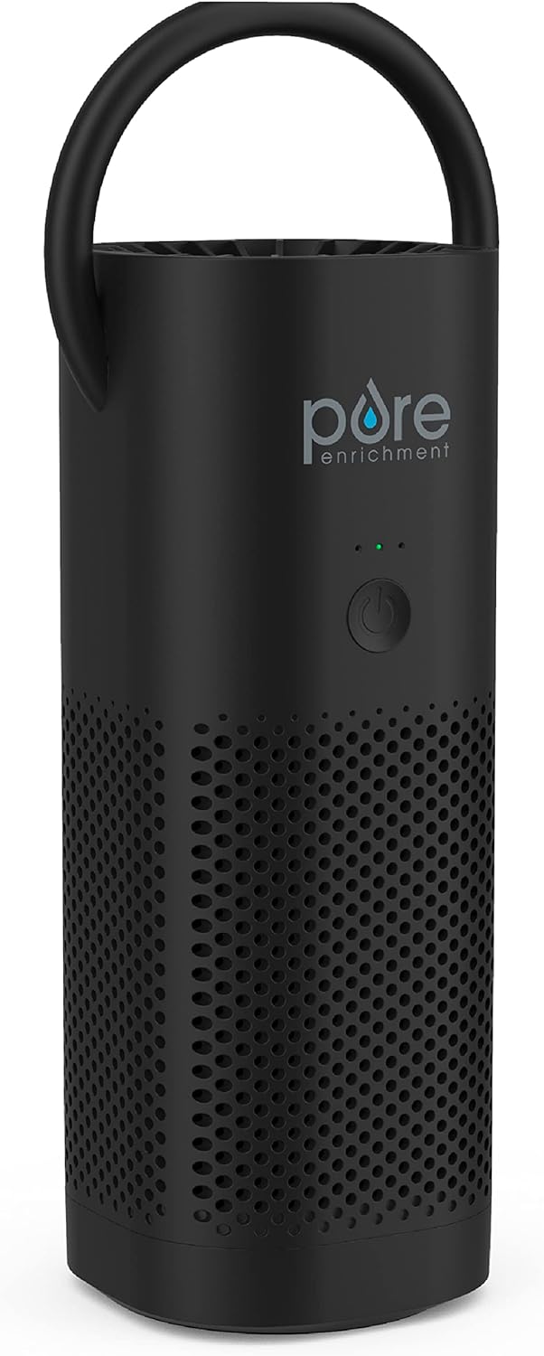 Portable Air Purifier with True HEPA Filter for Small Spaces