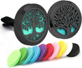 Black Car Aromatherapy Diffuser Vent Clips - Tree of Life 2-Pack